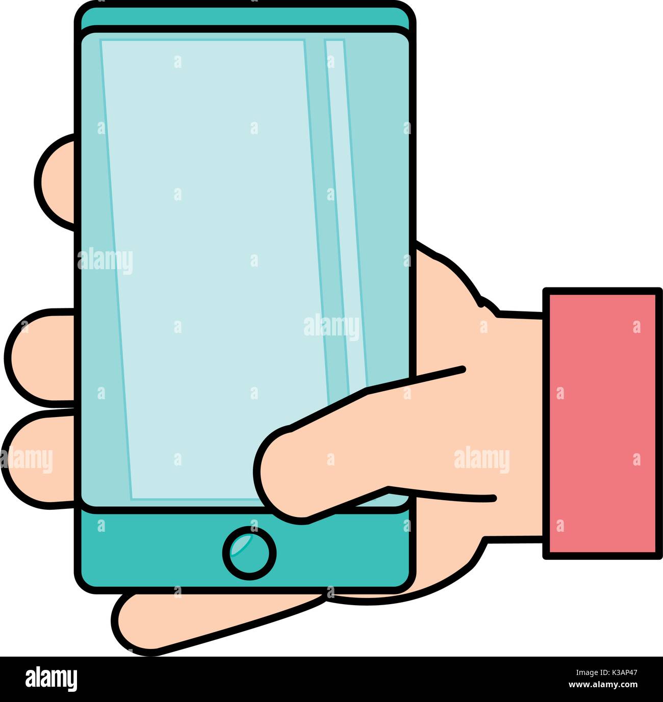 smartphone vector illustration Stock Vector Image & Art - Alamy