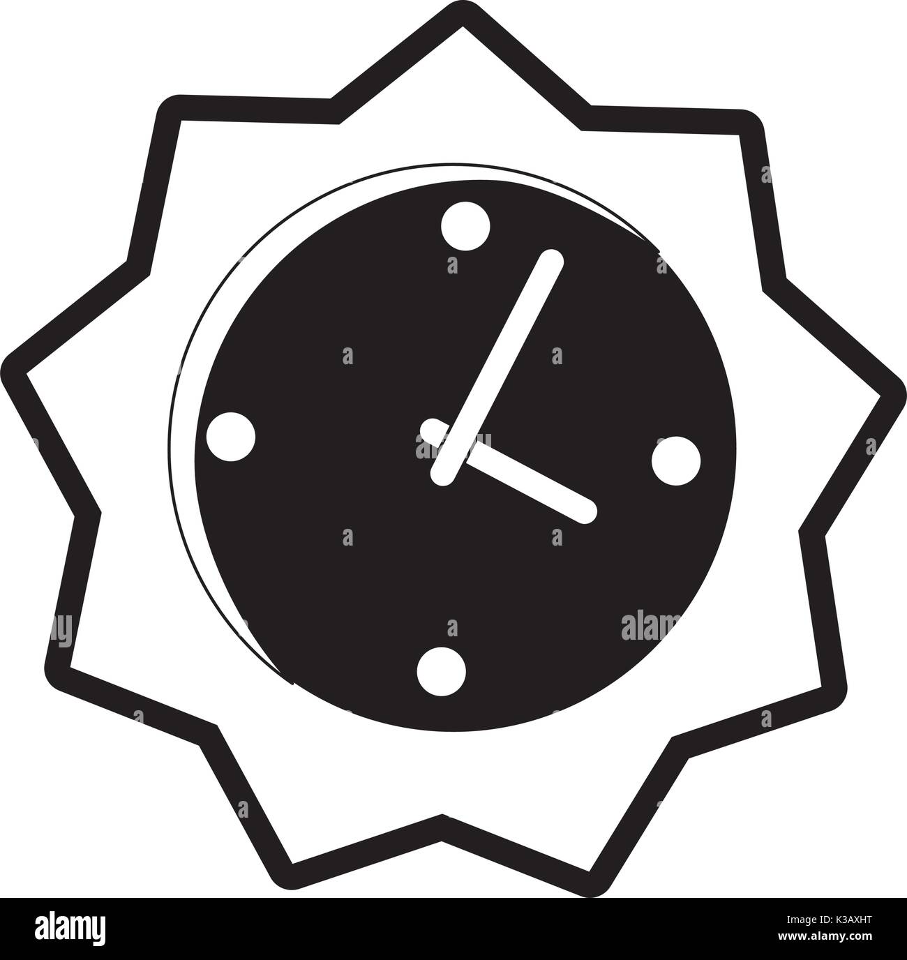 clock vector illustration Stock Vector Image & Art - Alamy