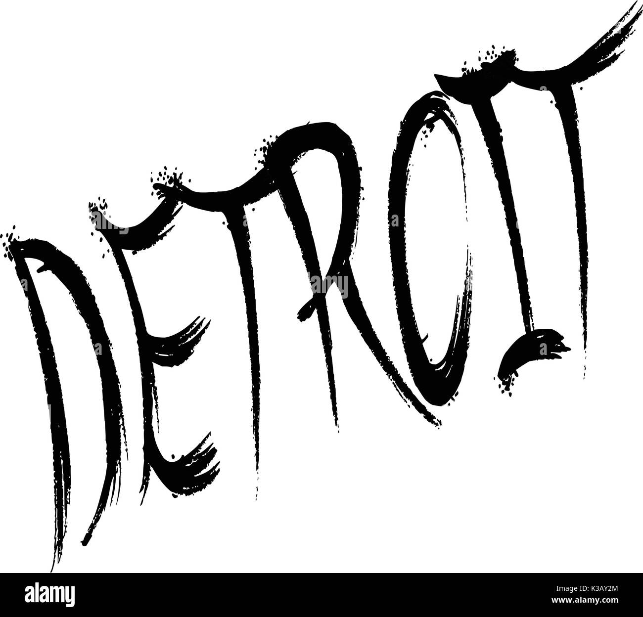 History of detroit Stock Vector Images - Alamy
