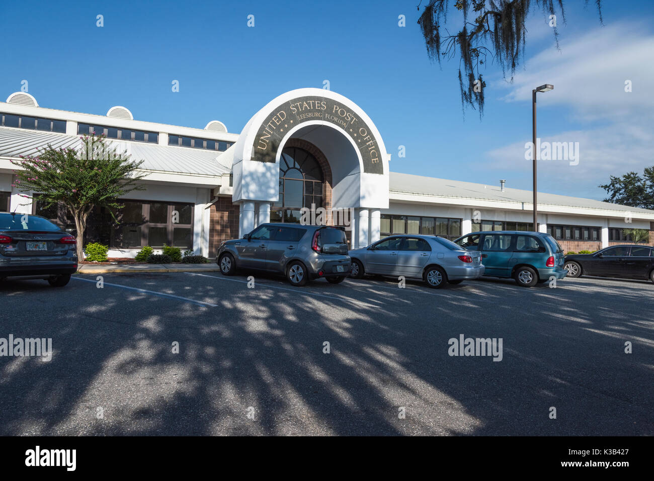Leesburg Florida Post Office Building USA Stock Photo Alamy