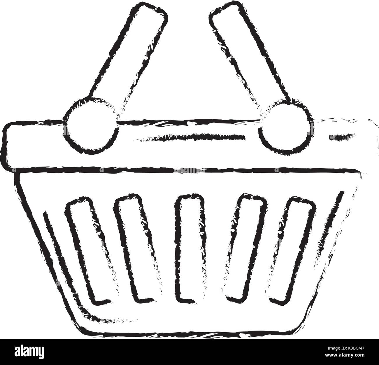 figure shopping basket icon symbol to buy Stock Vector Image & Art - Alamy