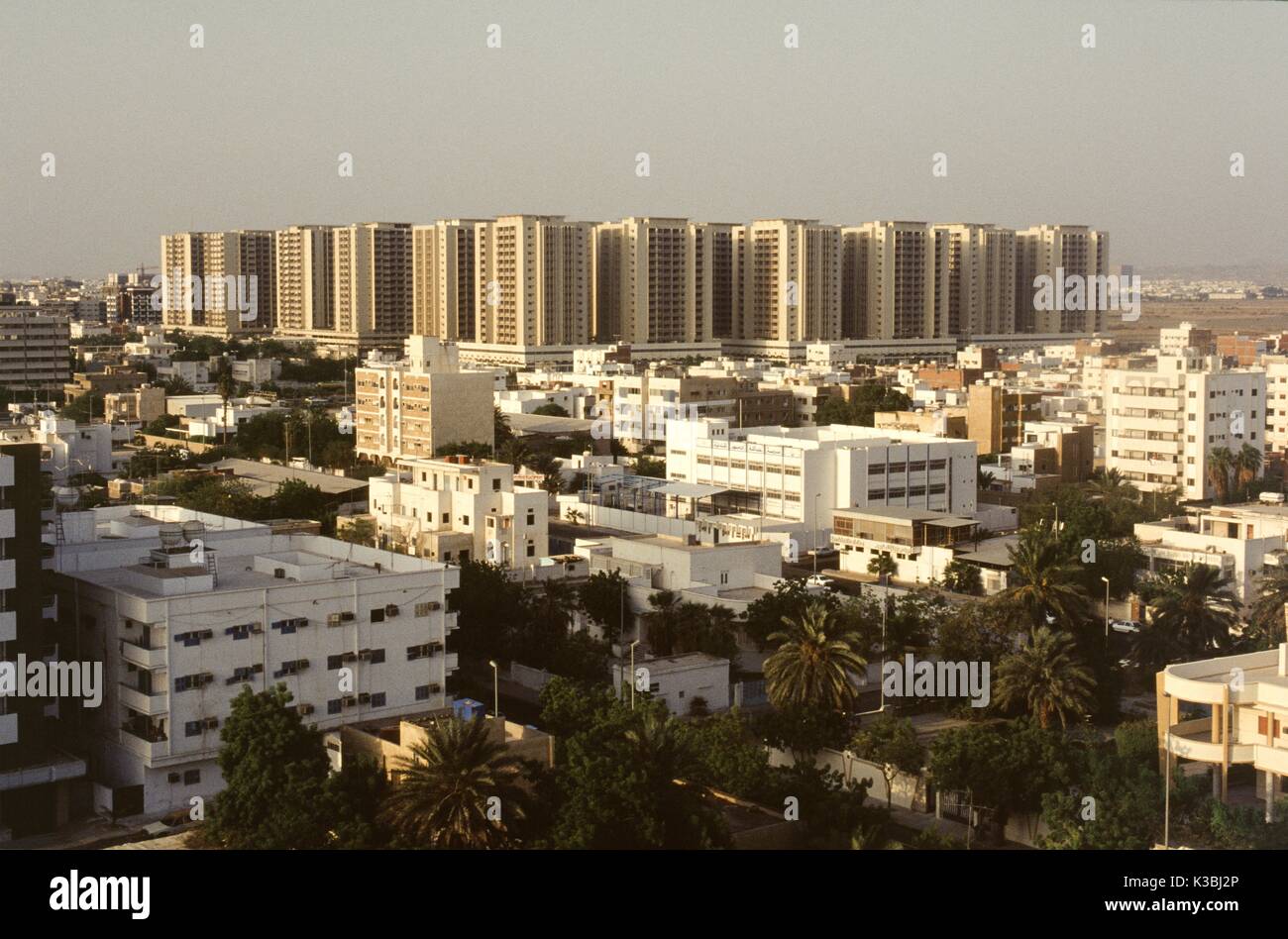 Saudi Arabia's commercial and business city on the Red Sea, Jeddah ...