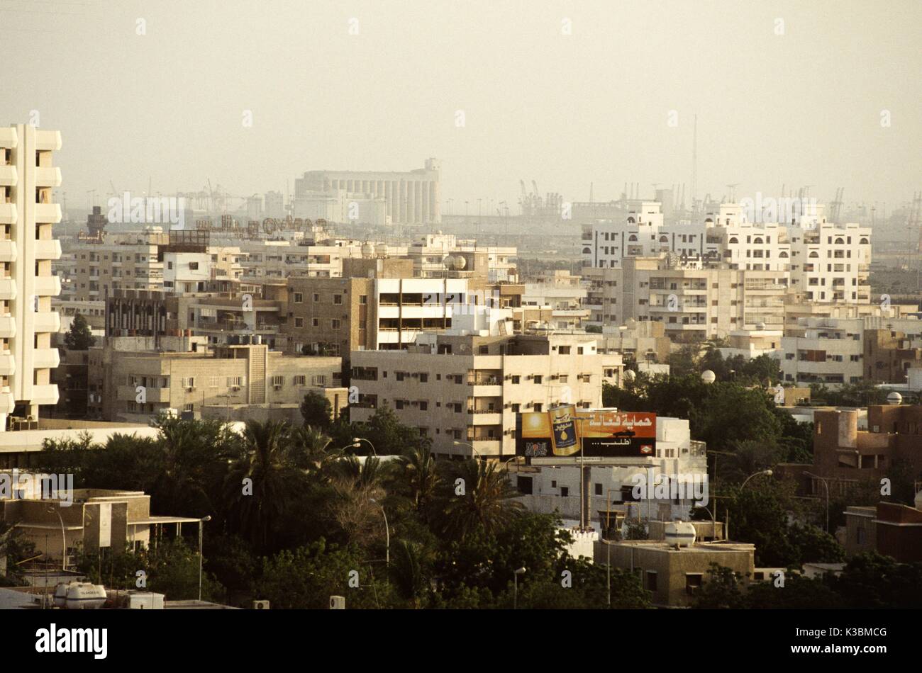 Saudi Arabia's commercial and business city on the Red Sea, Jeddah ...