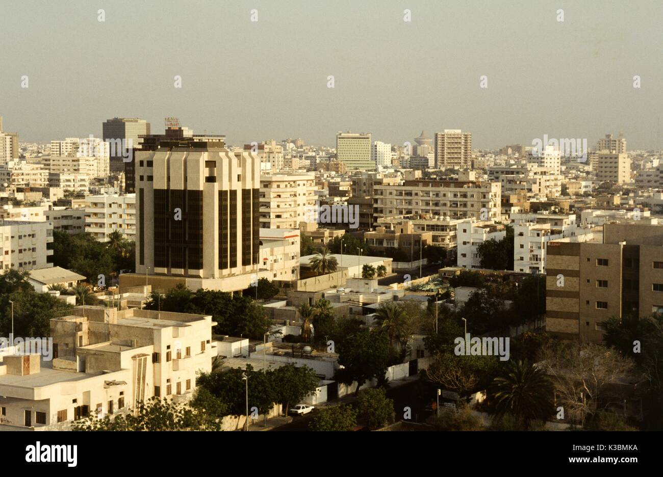 Saudi Arabia's commercial and business city on the Red Sea, Jeddah ...