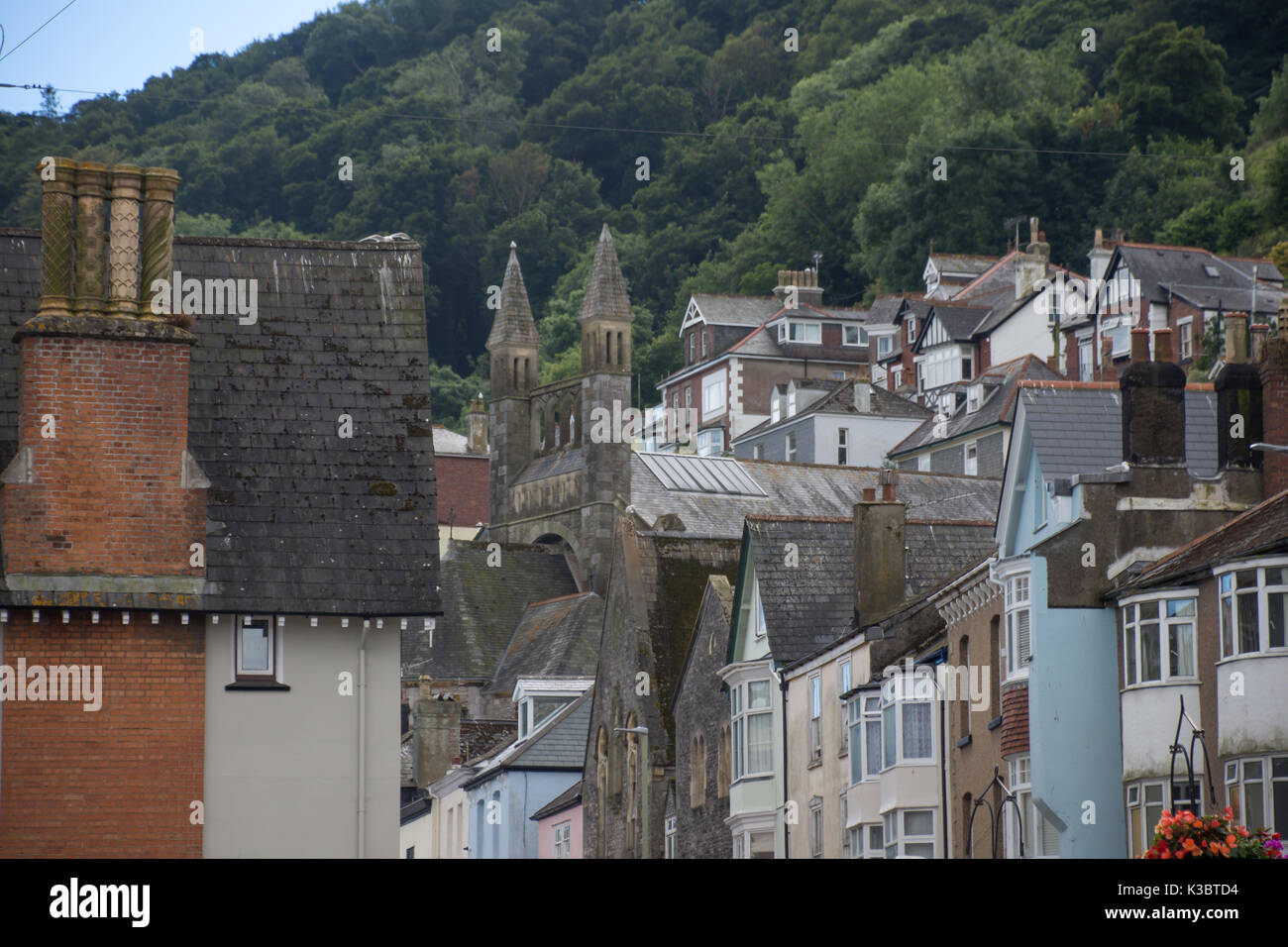 Dartmouth old town Stock Photo