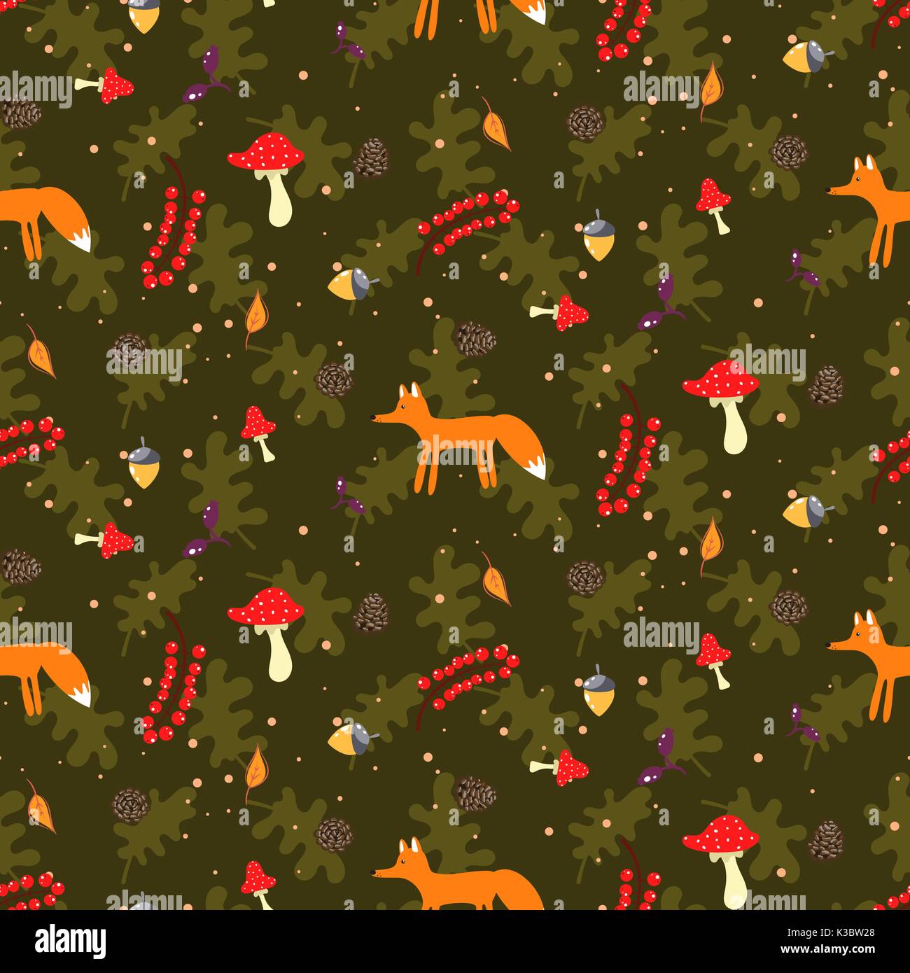 Forest rustic Stock Vector Images - Alamy