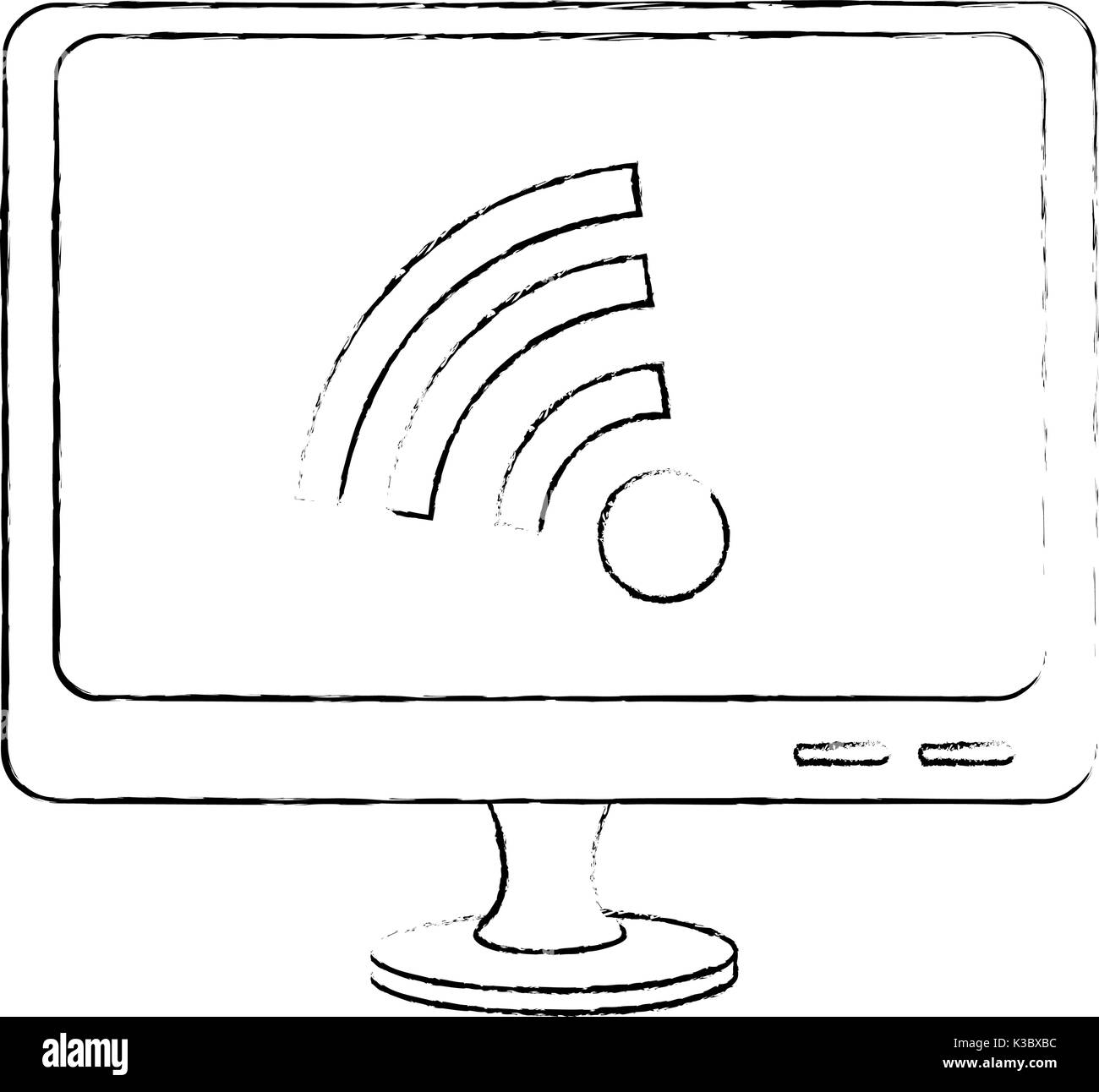 Object video signal Black and White Stock Photos & Images - Alamy