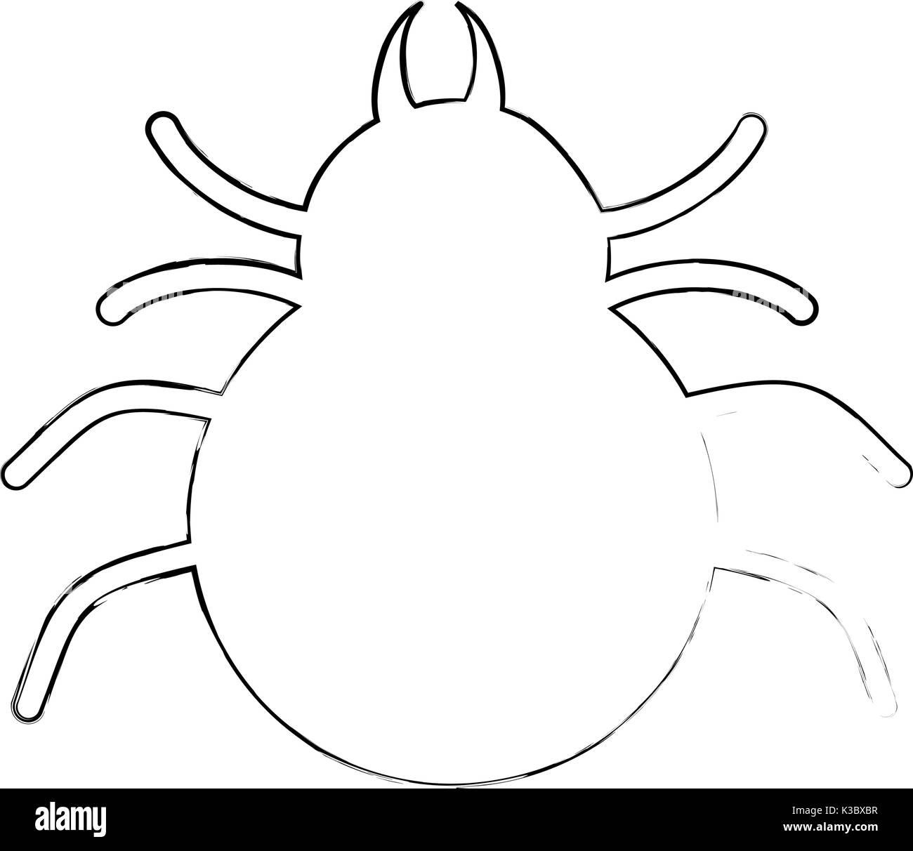 spider silhouette isolated icon vector illustration design Stock Vector ...