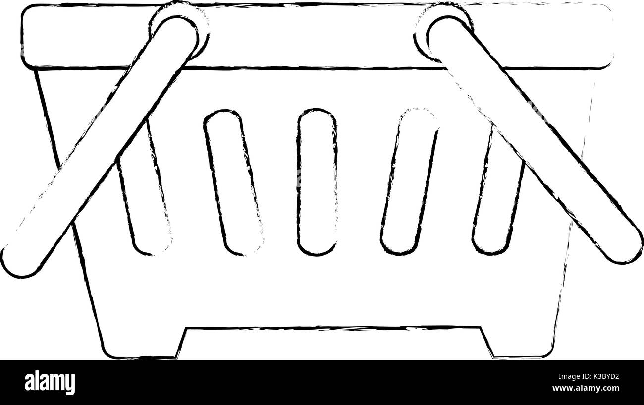 shopping basket isolated icon Stock Vector Image & Art - Alamy