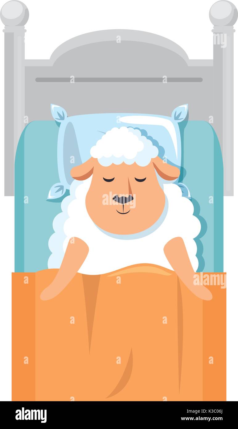 Sleeping Cartoon Sheep High Resolution Stock Photography and Images Alamy