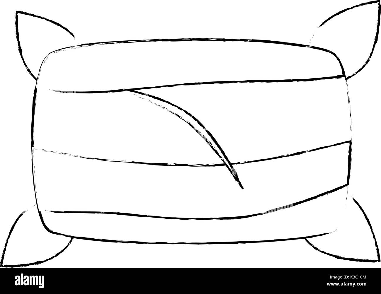 Orthopedic pillow Black and White Stock Photos & Images Alamy