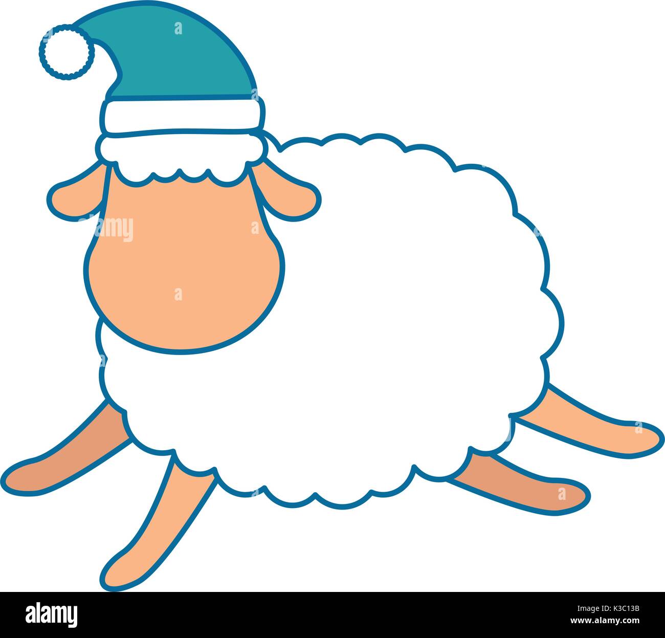 cute sheep character icon Stock Vector Image & Art - Alamy