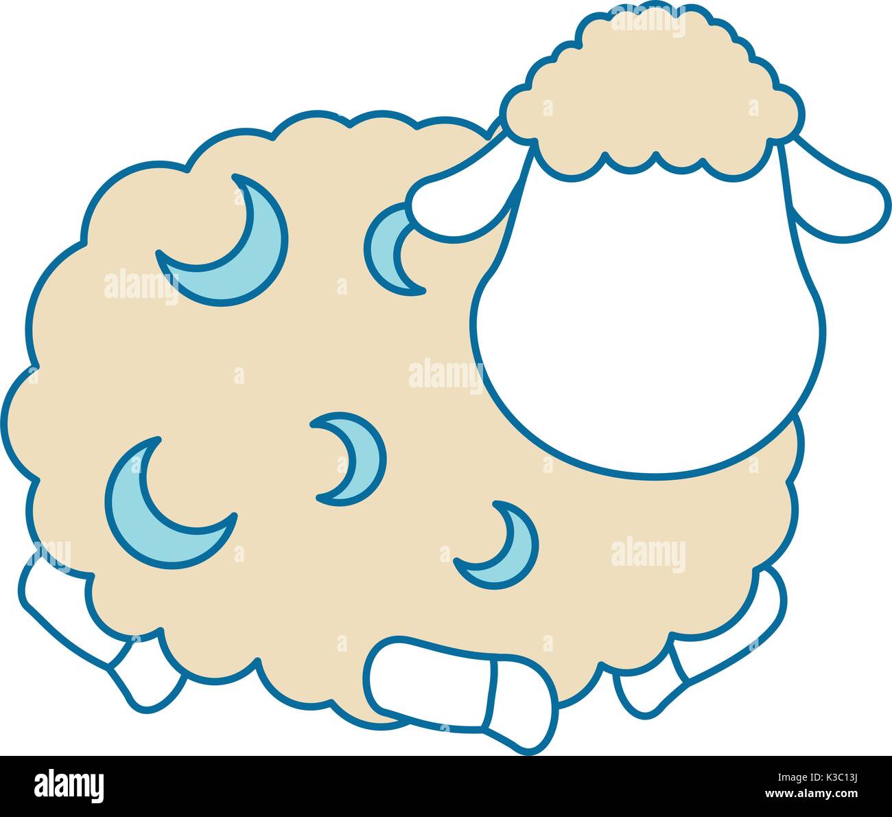 cute sheep character icon Stock Vector Image & Art - Alamy