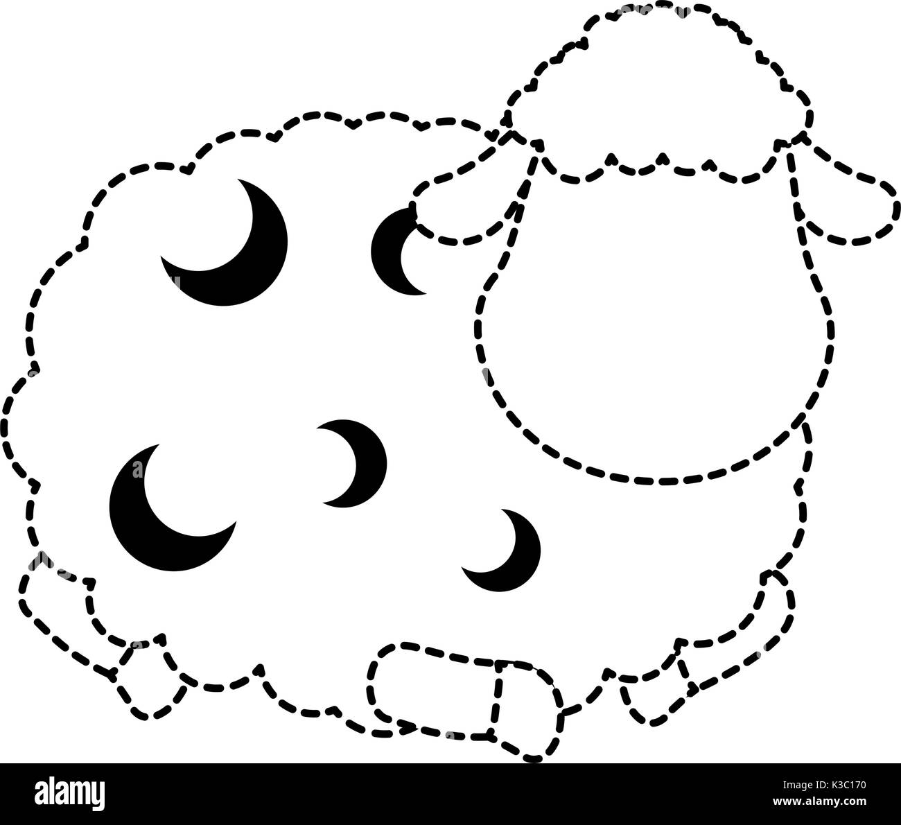 cute sheep character icon Stock Vector Image & Art - Alamy