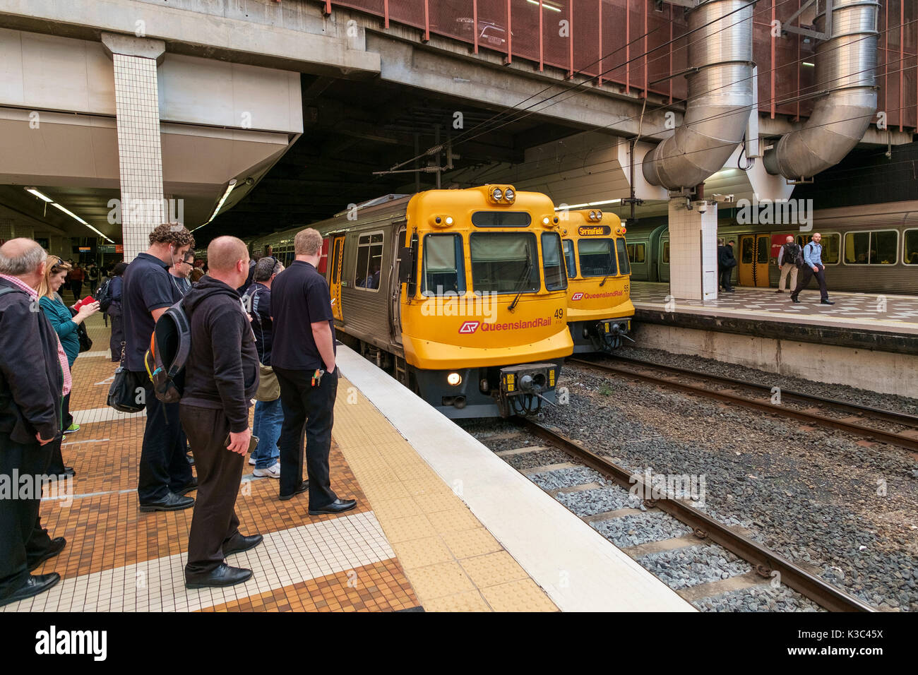 Central Railway Station Brisbane Stock Photo 157004006 Alamy