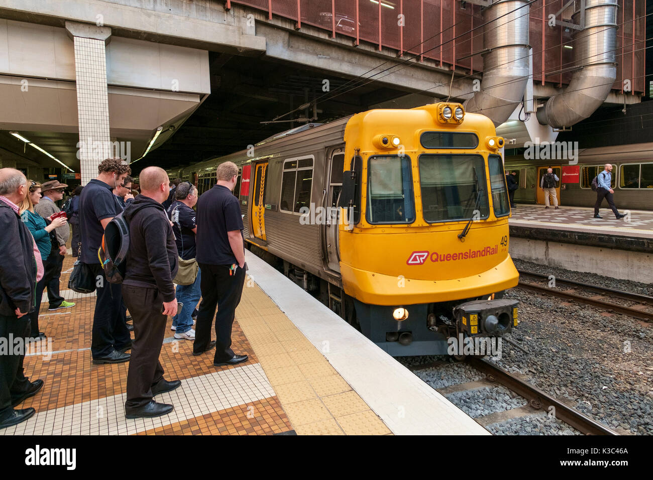 Central Railway Station Brisbane Stock Photo Alamy