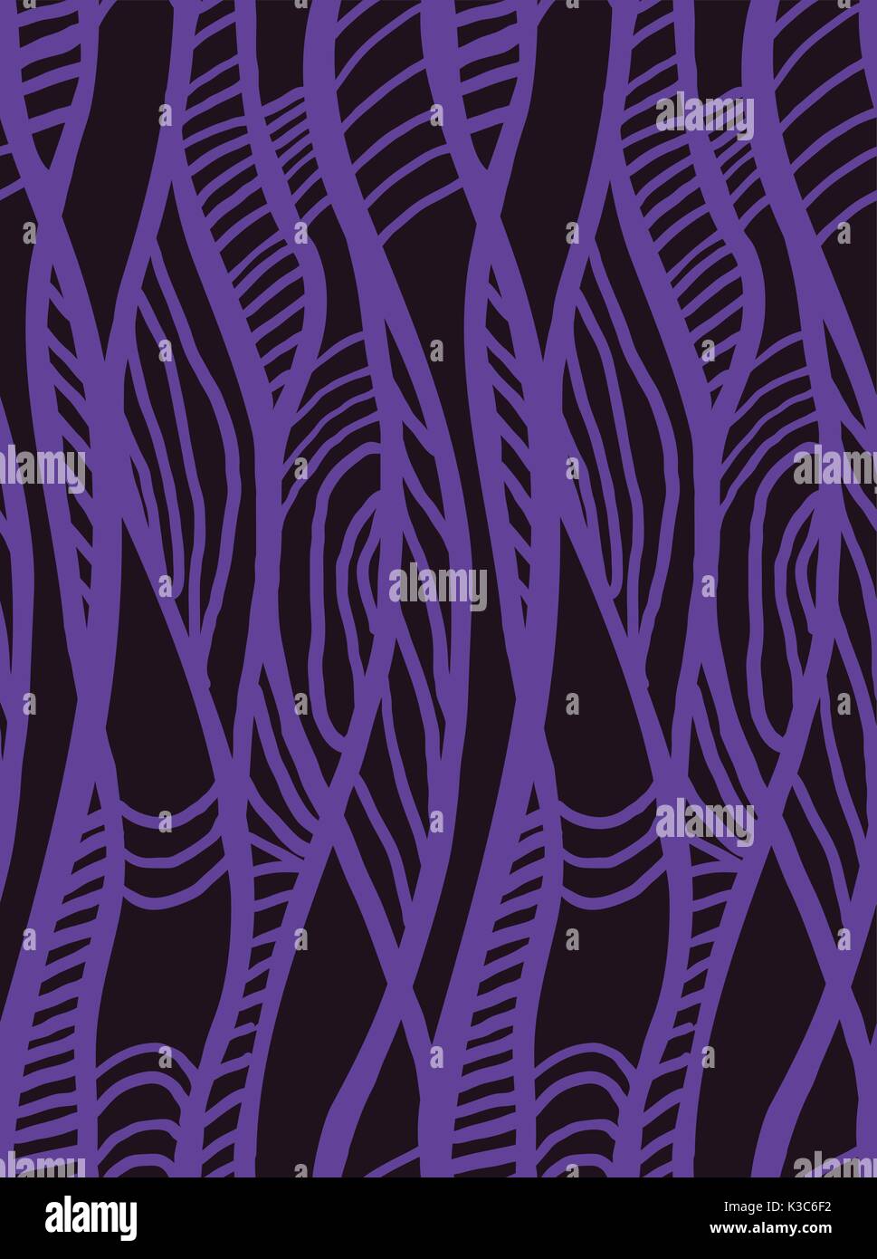 Abstract geometric pattern with wavy line Stock Vector Image & Art - Alamy