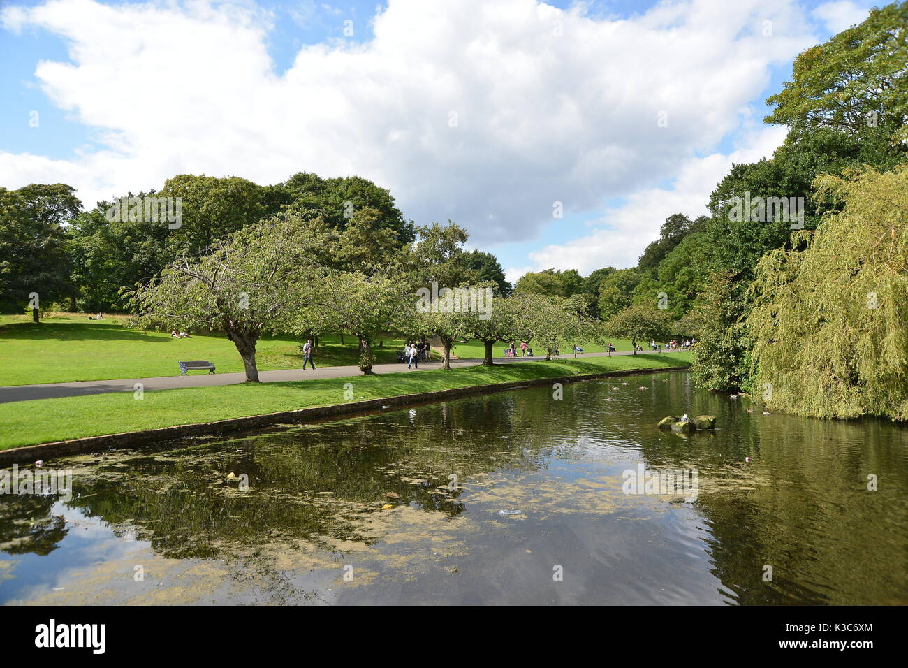 Sefton Park, Liverpool Stock Photo Alamy