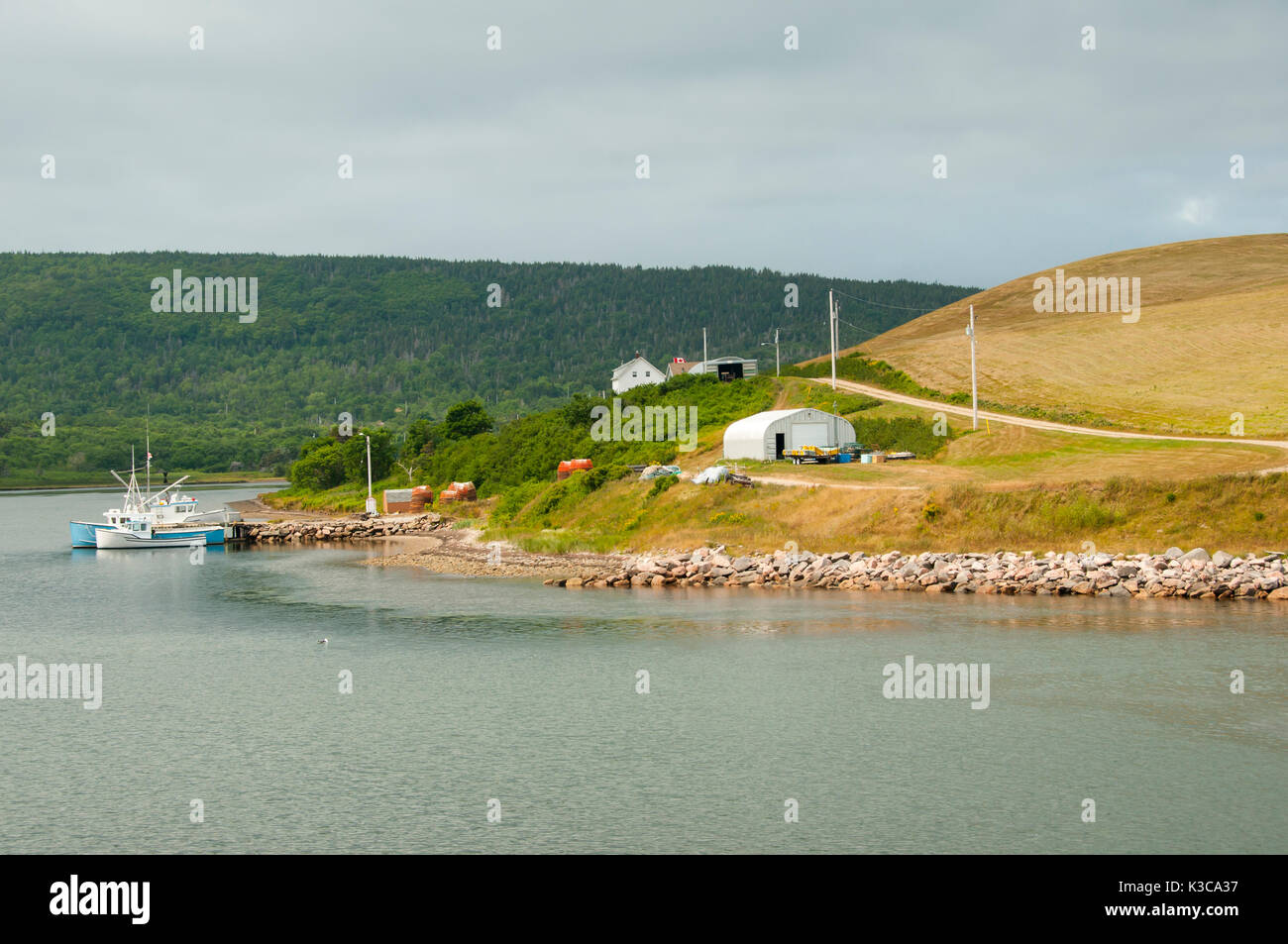 Deadmans Pond in Cape Breton Nova Scotia Canada Stock Photo Alamy