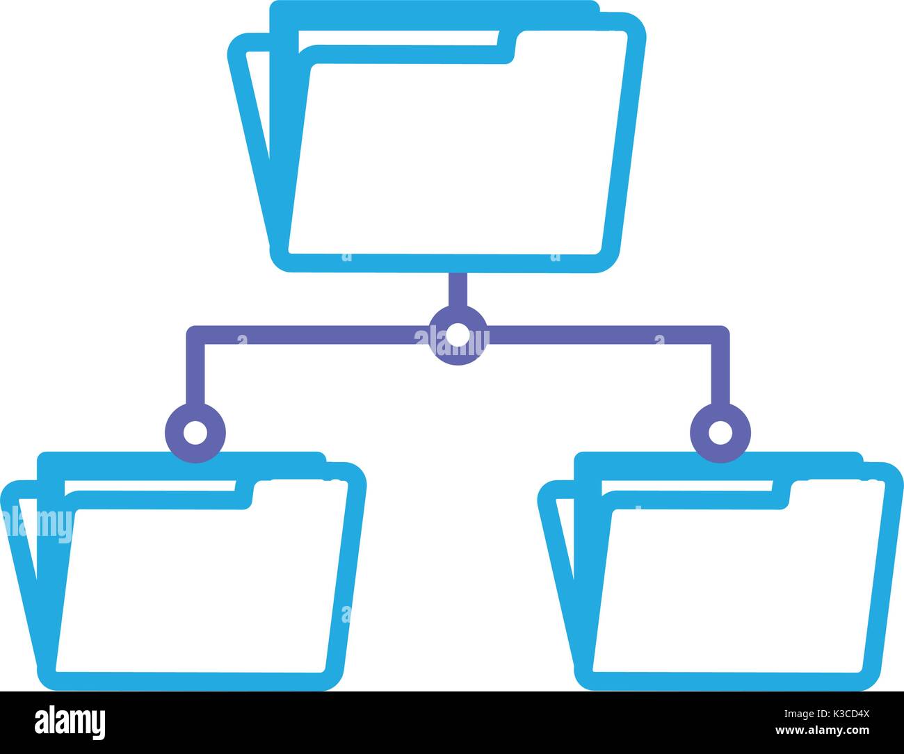 silhouette folder file data center server Stock Vector Image & Art - Alamy