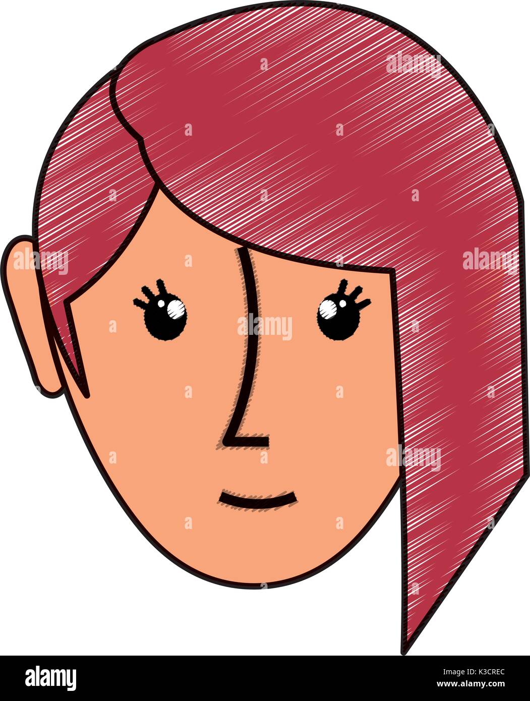 cartoon woman icon Stock Vector Image & Art - Alamy