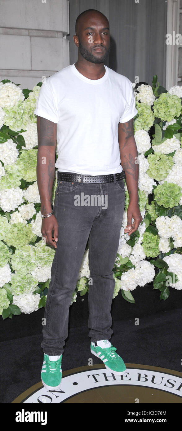 Photo Must Be Credited ©Alpha Press 079965 19/09/2016 Virgil Abloh at The  Business of Fashion BoF500 held at The London EDITION Hotel in London Stock  Photo - Alamy