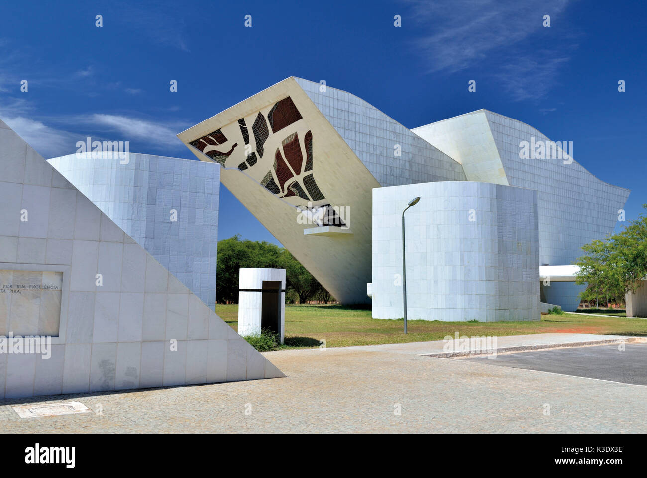 Brazil, Brazil, pantheon of the nation and the freedom Tancredo Neves von Oscar Niemeyer, Stock Photo