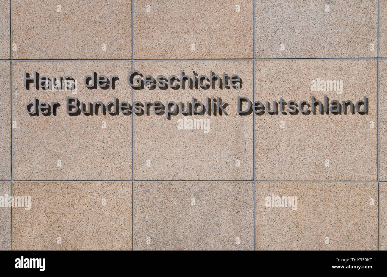 Europe, Germany, North Rhine-Westphalia, Bonn, house of the story of the Federal Republic of Germany, Stock Photo