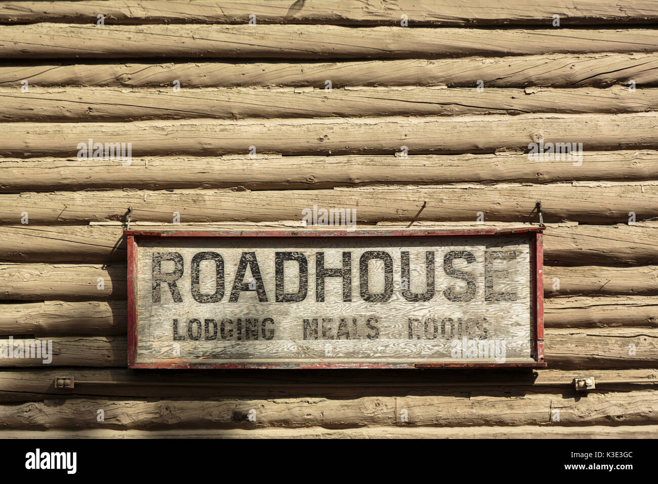 Roadhouse, Cafe, Talkeetna, USA Stock Photo