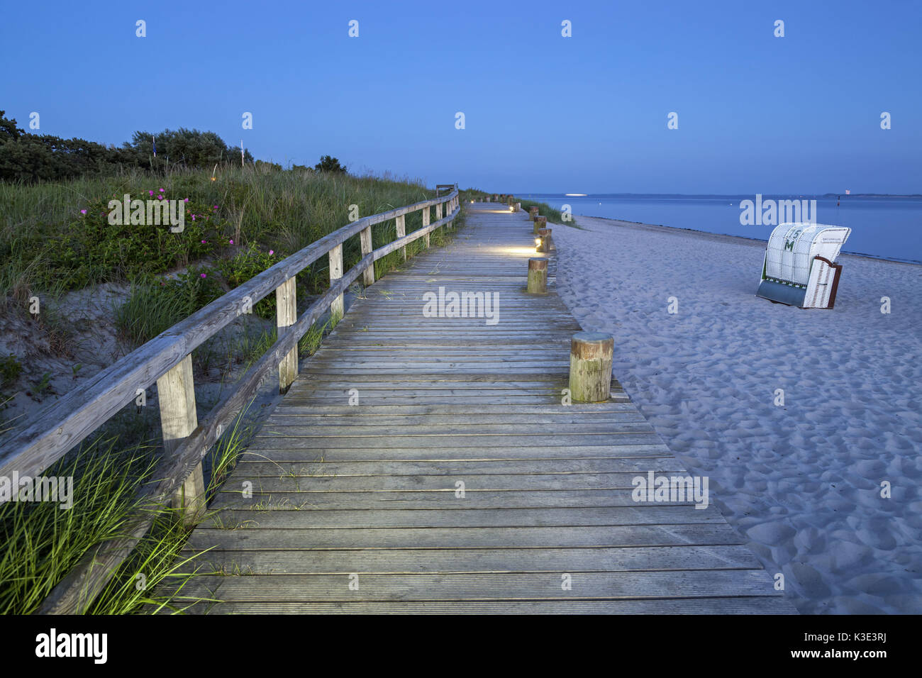 boardwalk on the beach, Pelzerhaken, Neustadt in Holstein, the Baltic