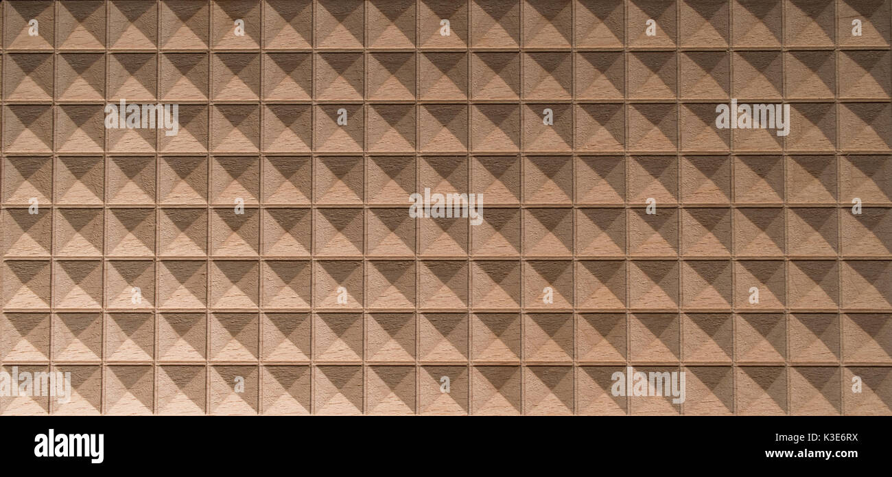 Abstract mosaic pattern for wood blocks in triangle and pyramid shapes ...