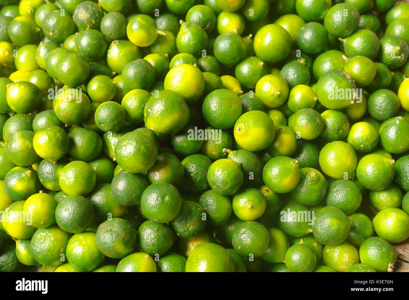 Key limes in a local Market Stock Photo Alamy