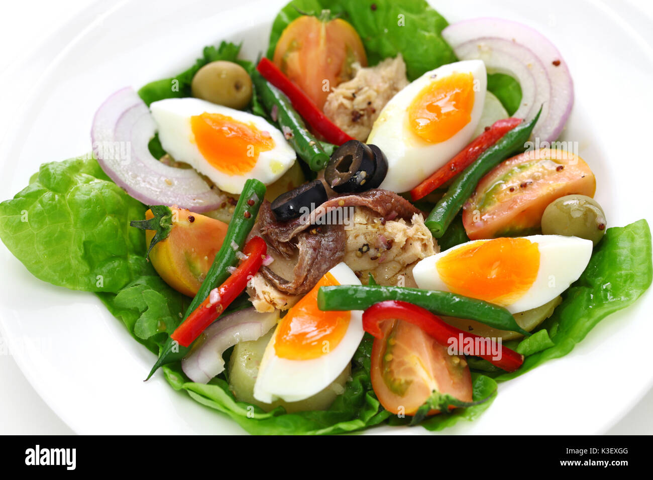 nicoise salad, french traditional cuisine Stock Photo