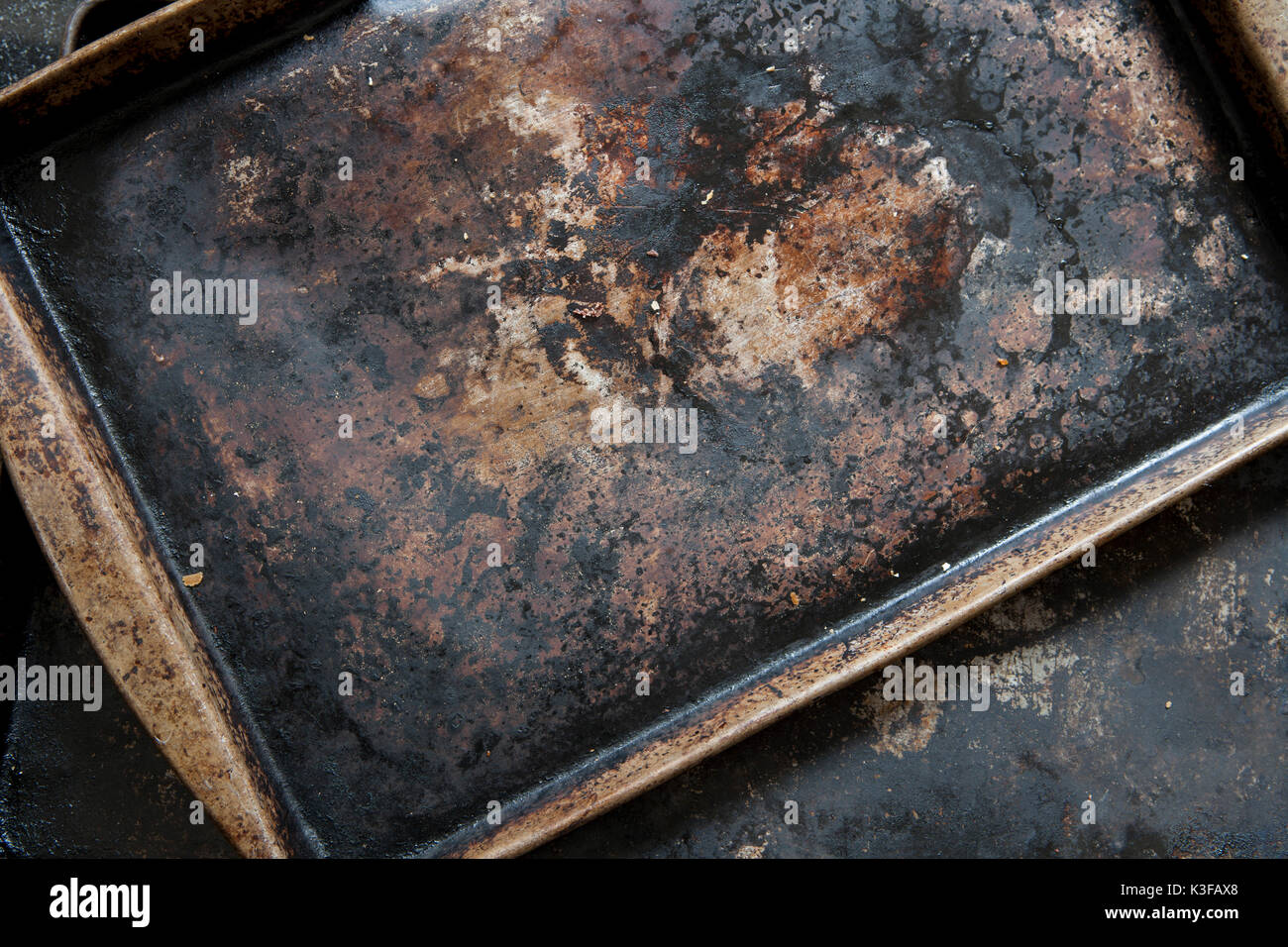 Baking Tray Stock Photo