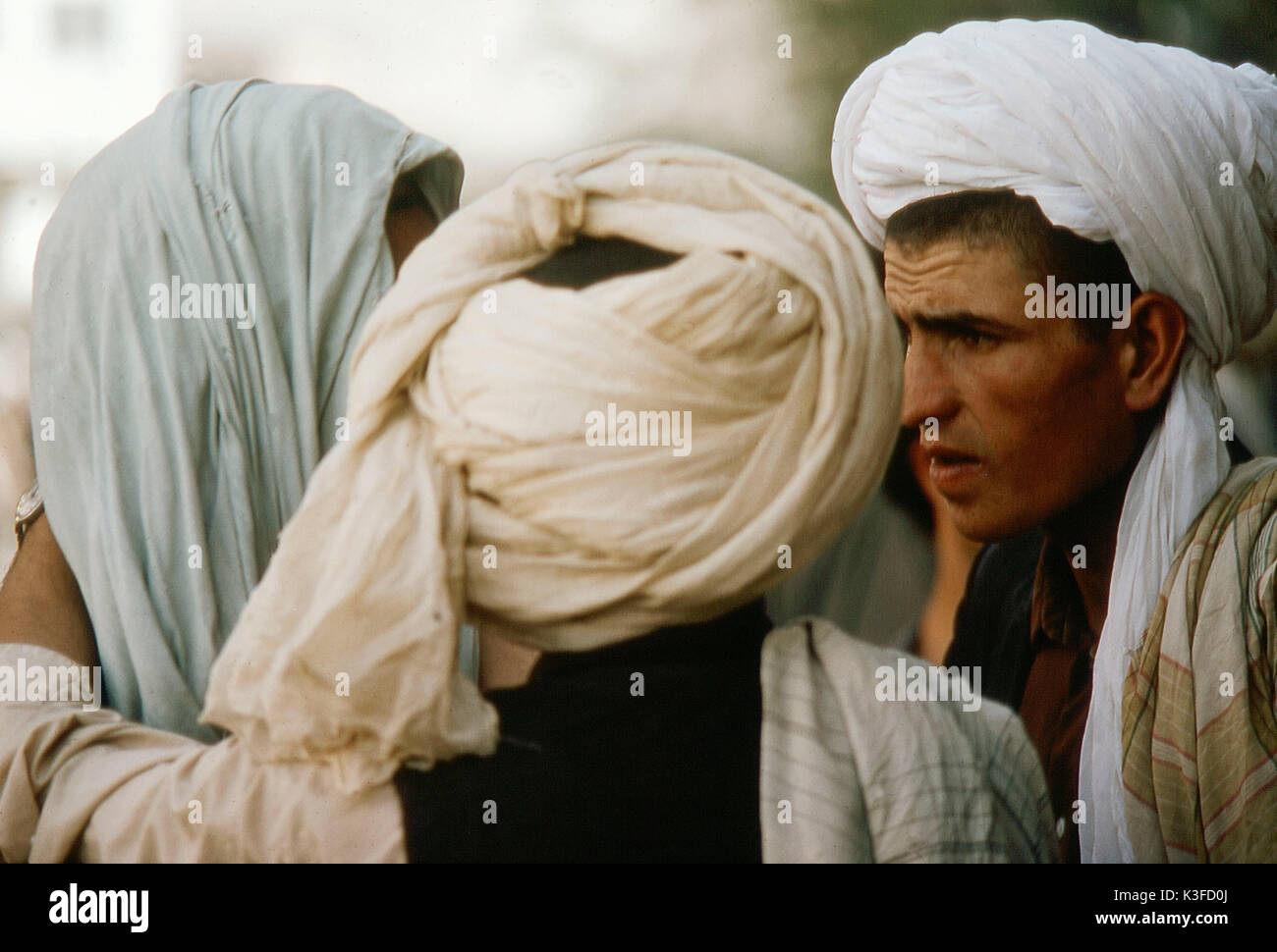 Men in Afghanistan Stock Photo