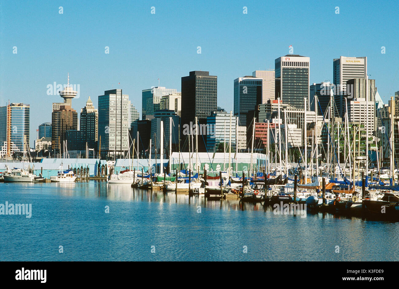 townscape Vancouver, Canada Stock Photo