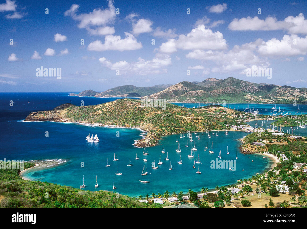 English Harbour, Antigua Stock Photo Alamy