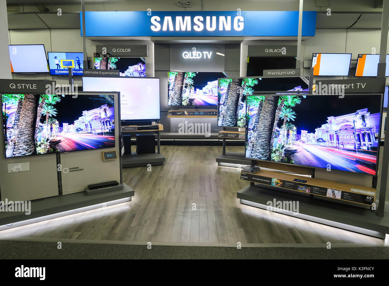 Best Buy Electronics Store, NYC, USA Stock Photo