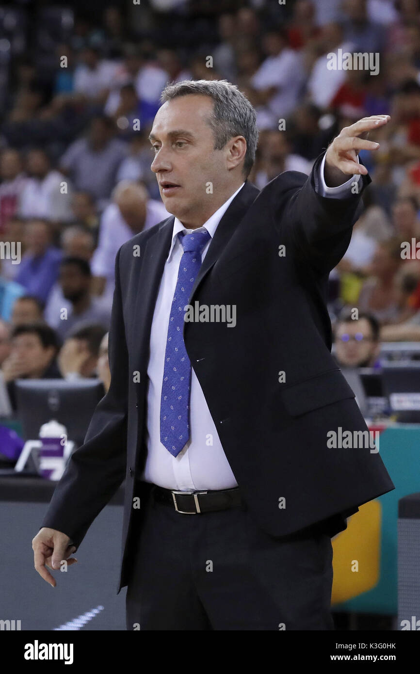 Czech National Basketball team head coach Ronen Ginzburg during the Stock  Photo - Alamy