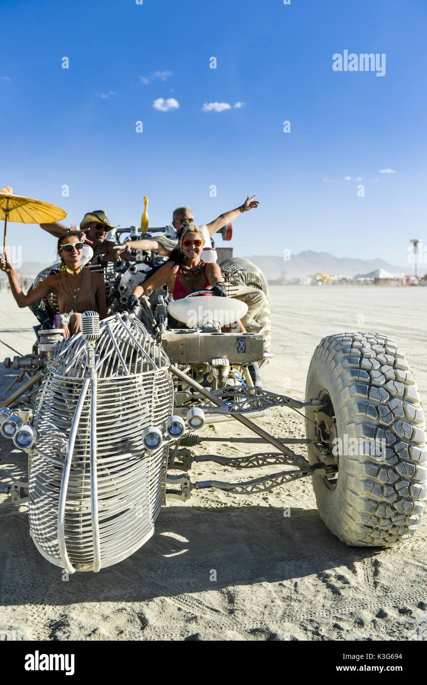 Black Rock City, Nevada, US. 28th Aug, 2017. Burning Man is an annual