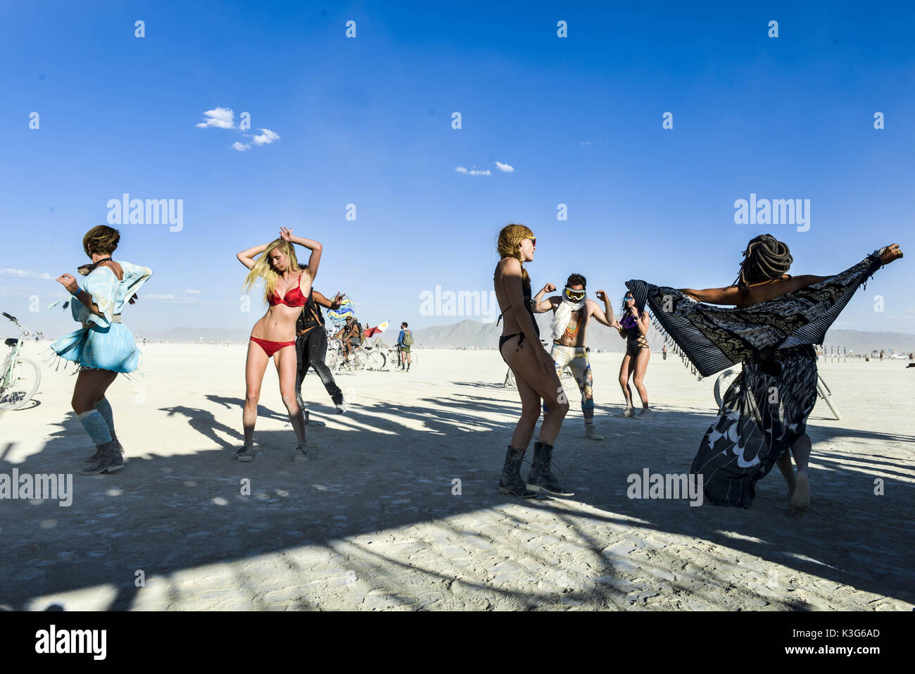 Black Rock City, Nevada, US. 28th Aug, 2017. Burning Man is an annual
