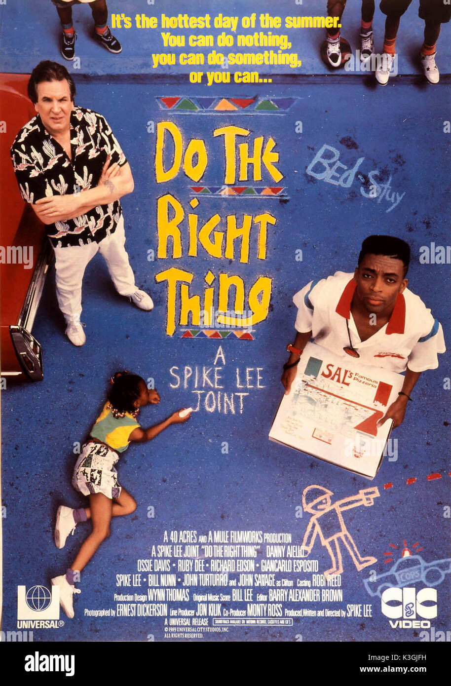 DO THE RIGHT THING      Date: 1989 Stock Photo
