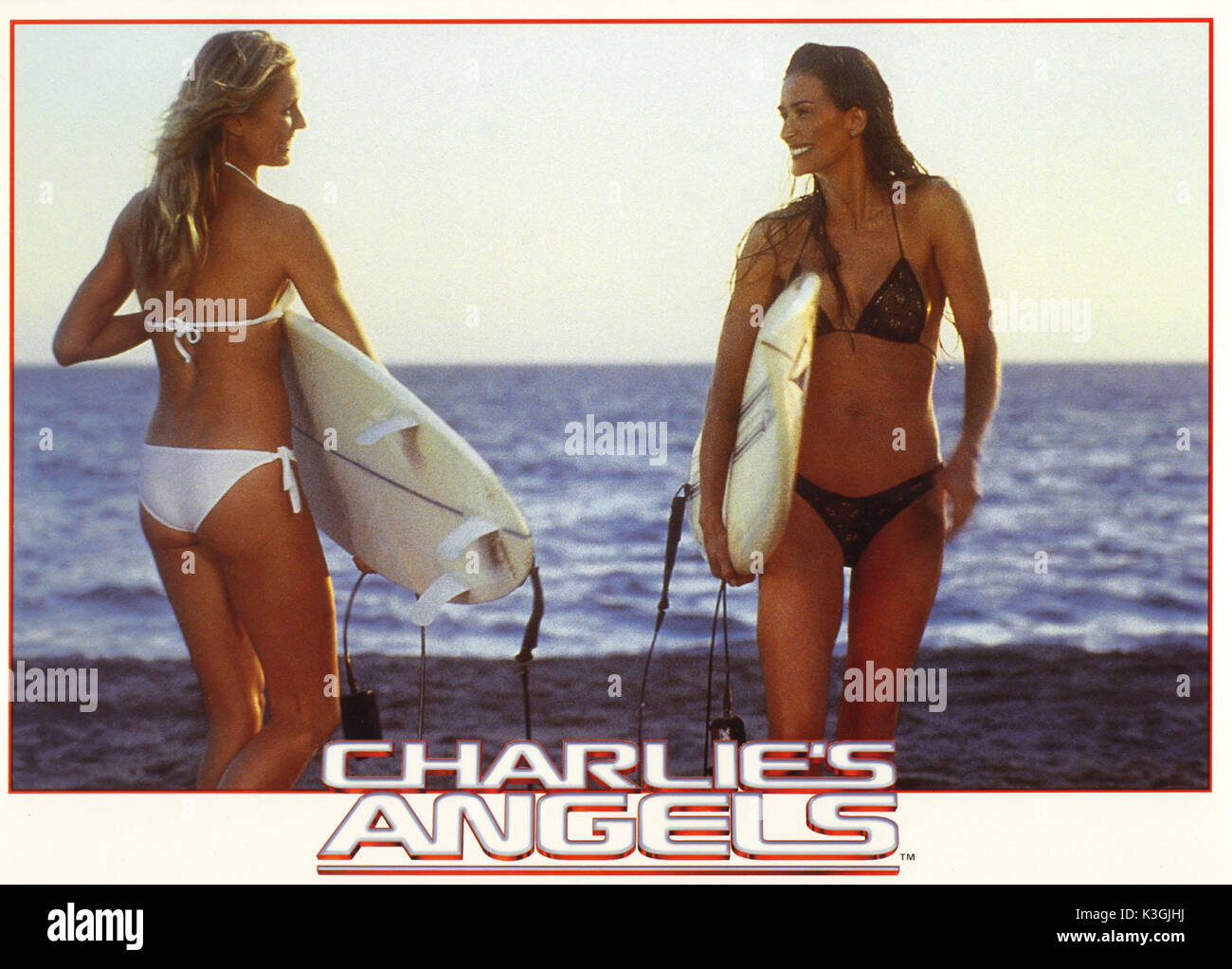CHARLIE'S ANGELS: FULL THROTTLE  [US 2003]  CAMERON DIAZ, DEMI MOORE     Date: 2003 Stock Photo