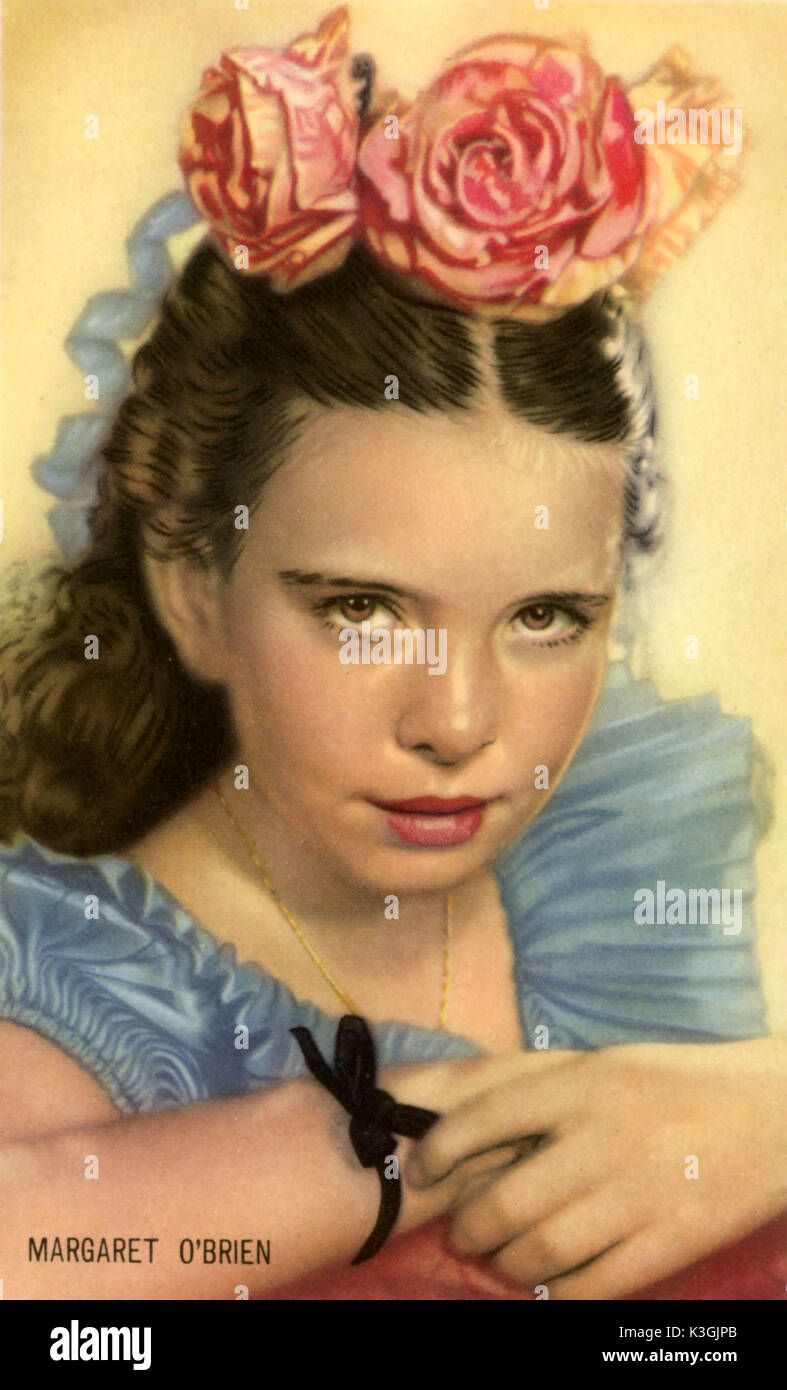 MARGARET O'BRIEN [1937 - ]  Actress Stock Photo