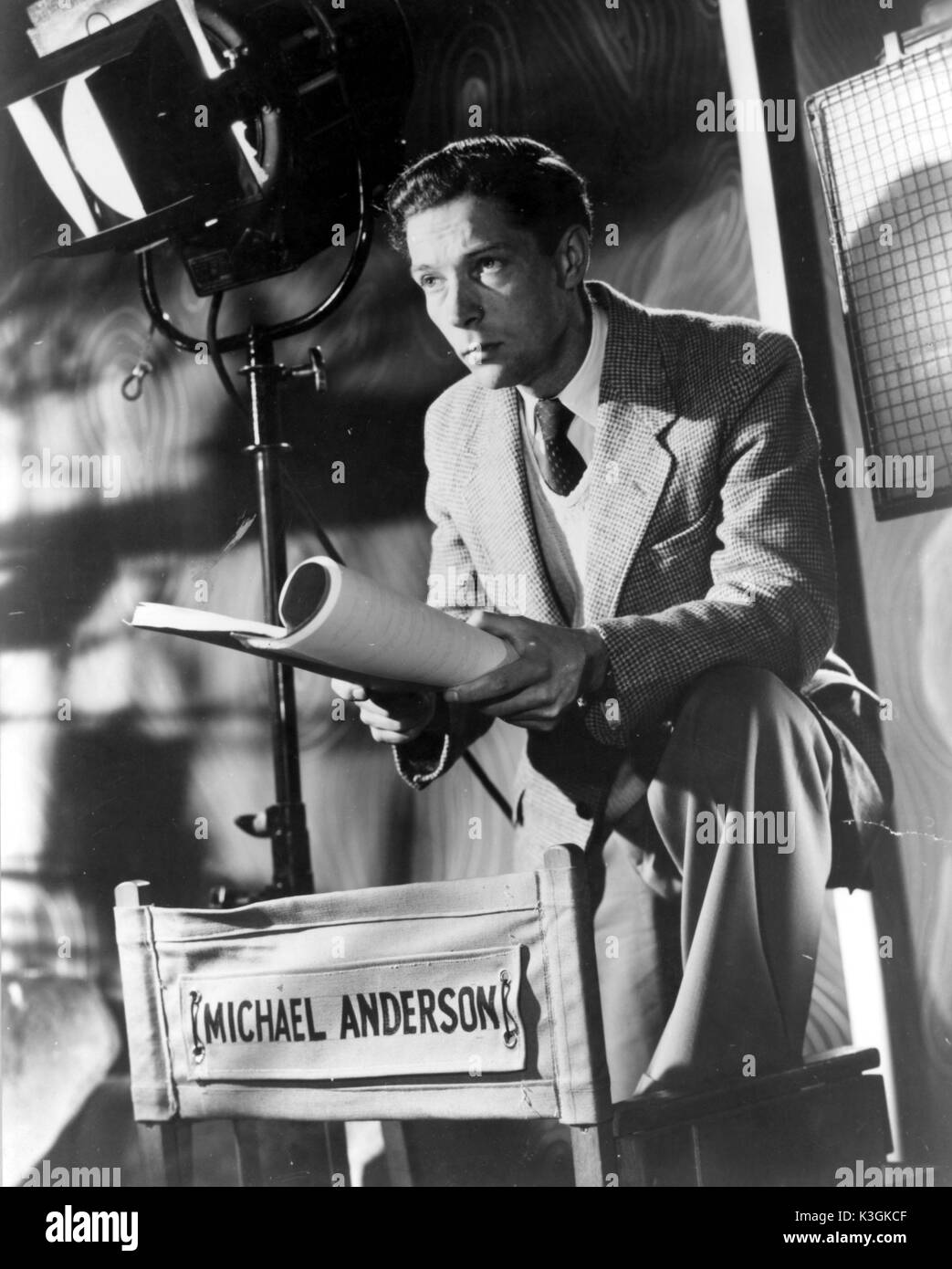 MICHAEL ANDERSON Film director Stock Photo