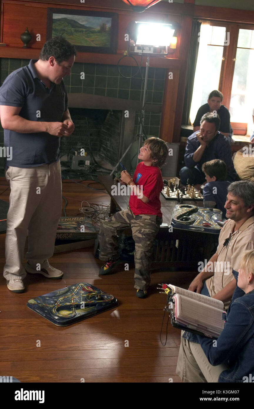 Zathura A Space Adventure Director Jon Favreau And Jonah Bobo Zathura A Space Adventure Stock Photo Alamy