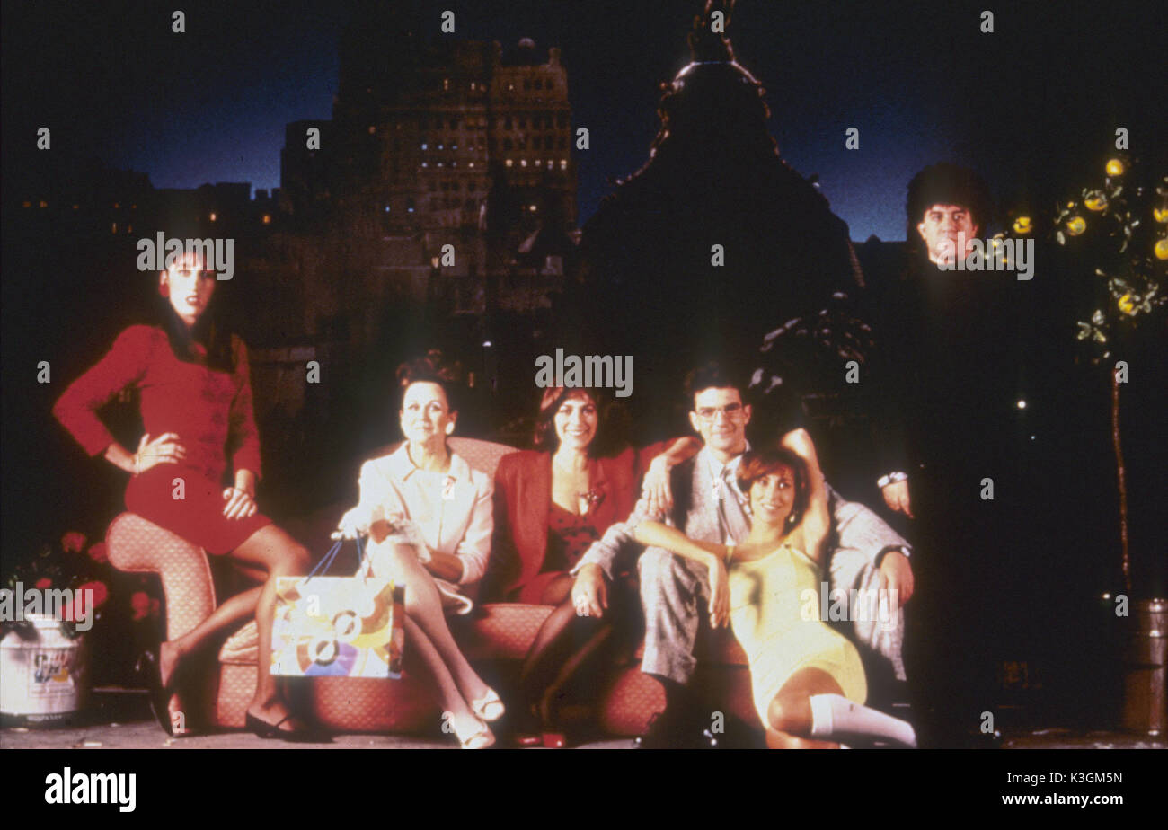 MUJERES AL BORDE DE UN ATAQUE DE NERVIOS aka WOMEN ON THE VERGE OF A NERVOUS BREAKDOWN ROSSY DE PALMA, JULIETA SERRANO, CARMEN MAURA, ANTONIO BANDERAS, MARIA BARRANCO, Director PEDRO ALMODOVAR     Date: 1988 Stock Photo