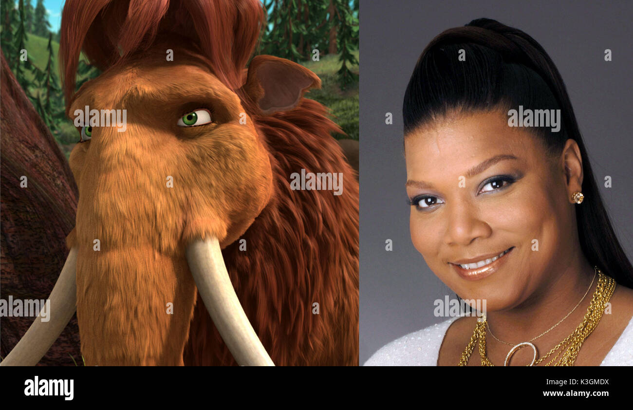 ICE AGE 2 THE MELTDOWN Queen Latifah voices Ellie     Date: 2006 Stock Photo