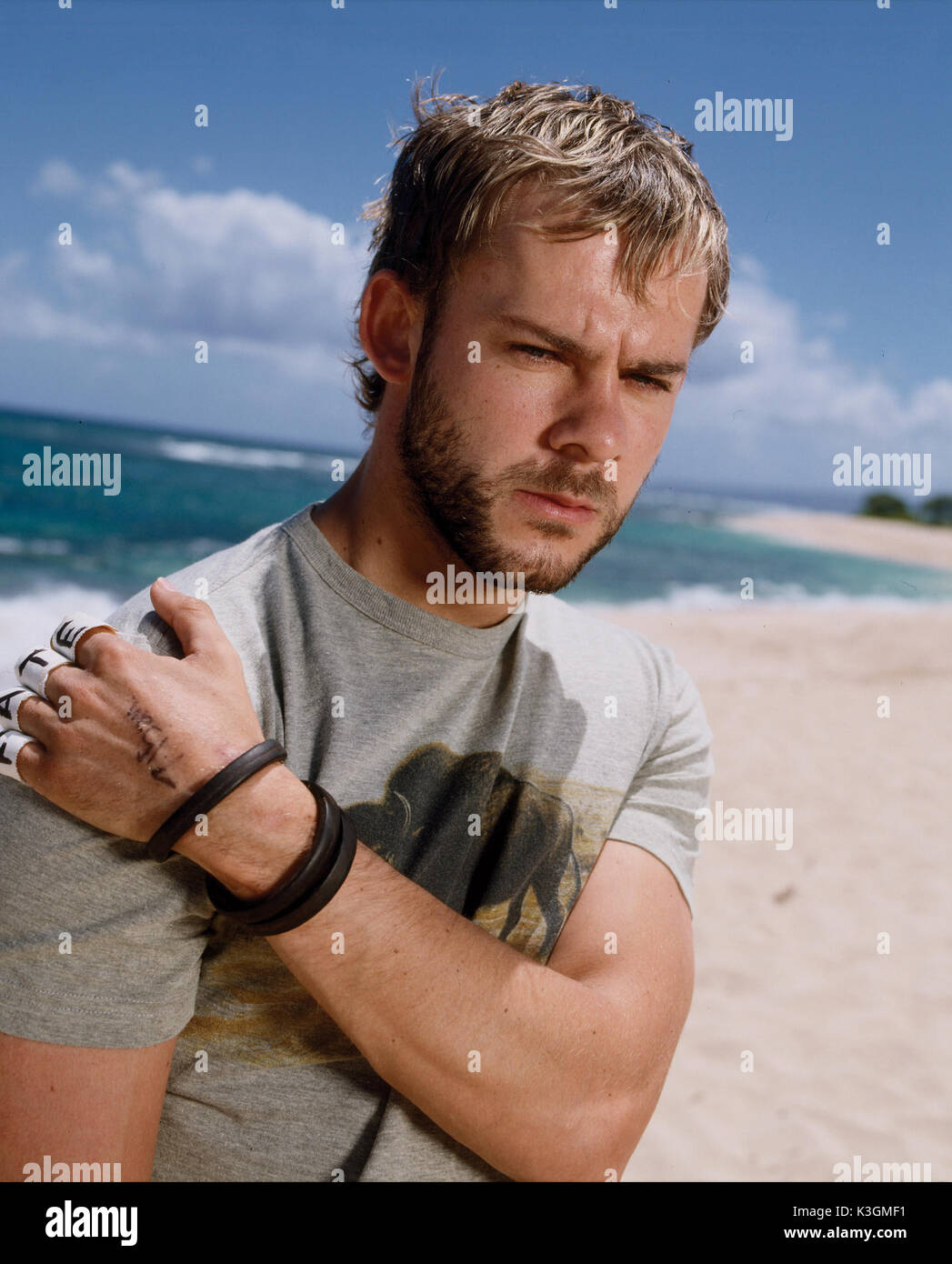 LOST Series #1 DOMINIC MONAGHAN as Charlie Stock Photo - Alamy