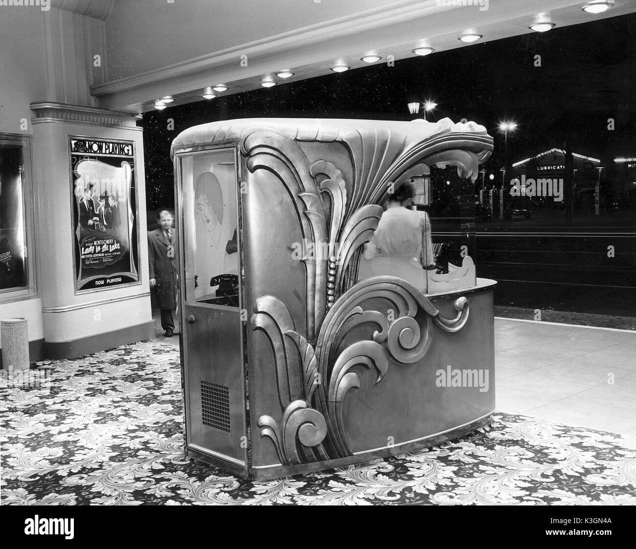 WILSHIRE CINEMA BEVERLY HILLS LOS ANGELES USA 30.1.1947 Stock Photo